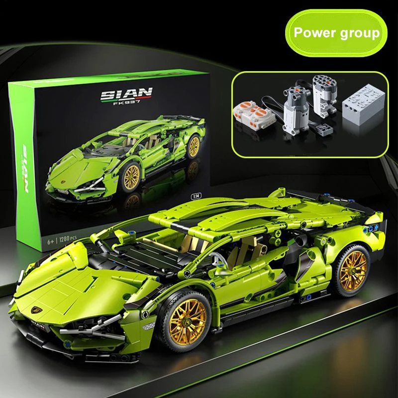Model Kit Lamborghini - Technical Super Speed Sports Car Building