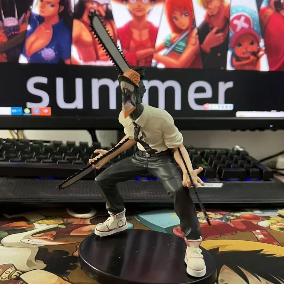 Model Kit Chainsaw Man - Chainsaw Man Anime Three Figure Power