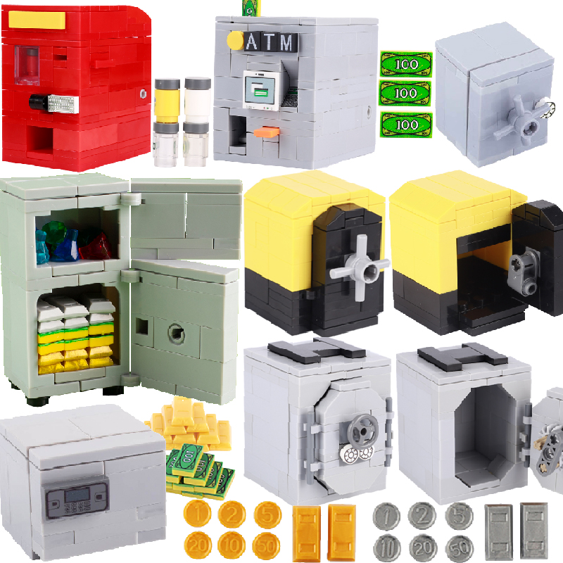Model Kit Lamborghini - MOC Safe Deposit Box Model Building
