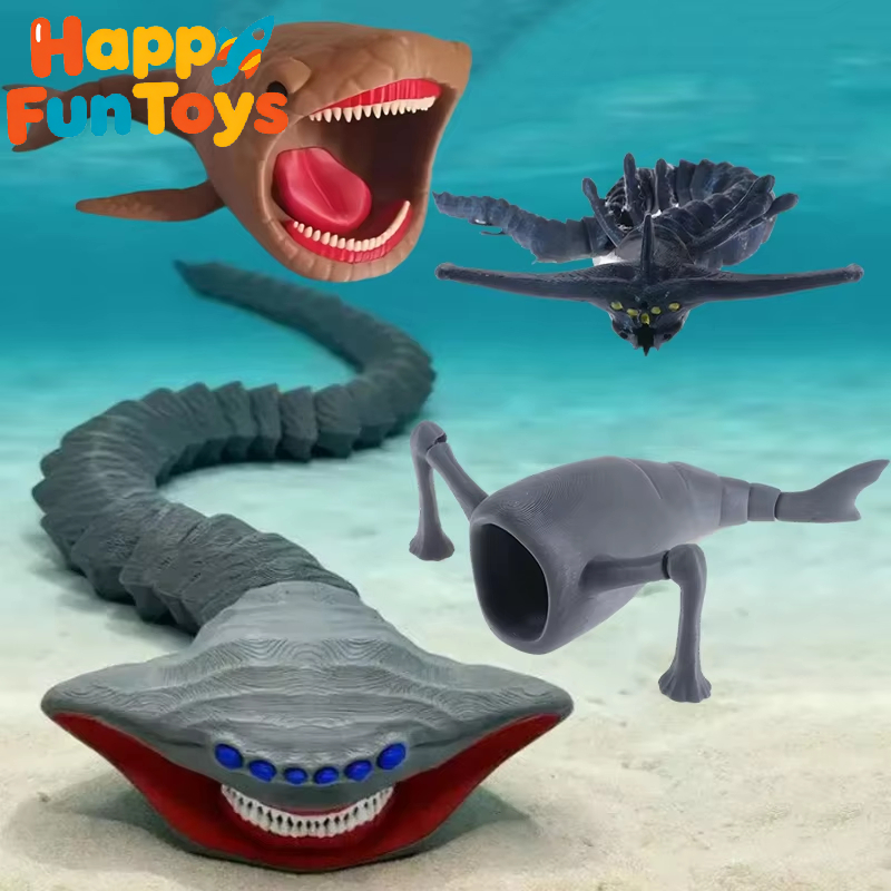 Model Kit Joints - 1/4pcs 3D Printing Sea Eater Action