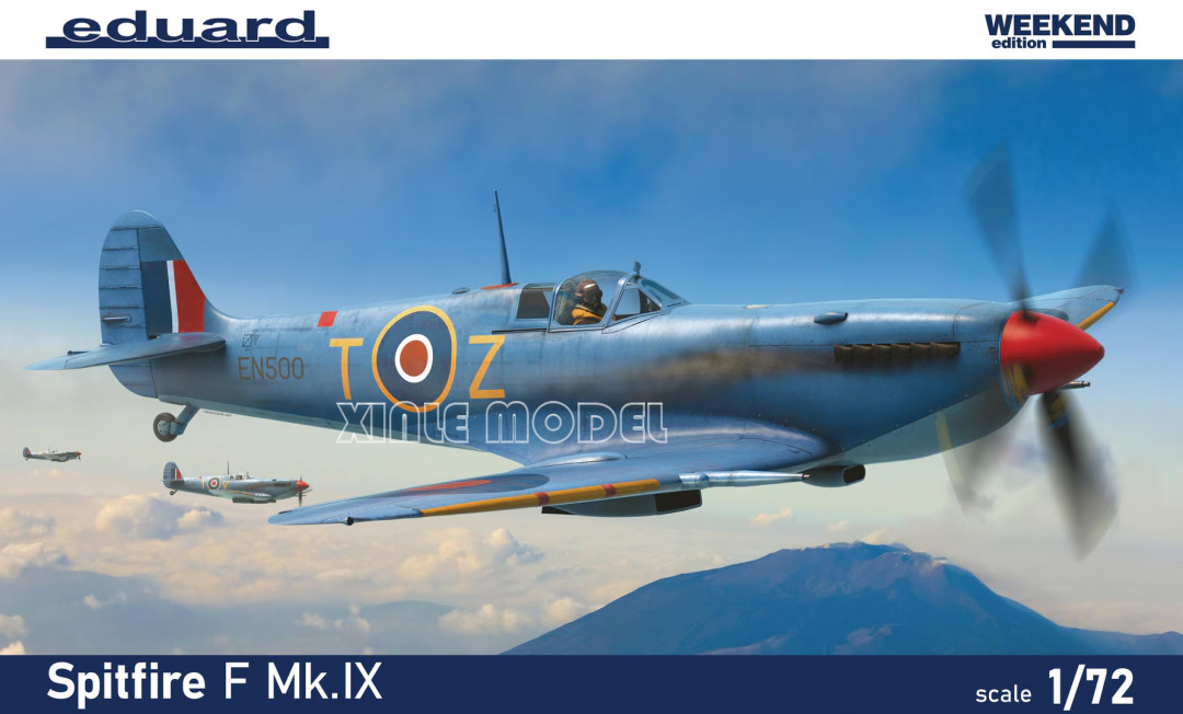 Model Kit Spitfire - Eduard Plastic Assembled Aircraft Model Kit