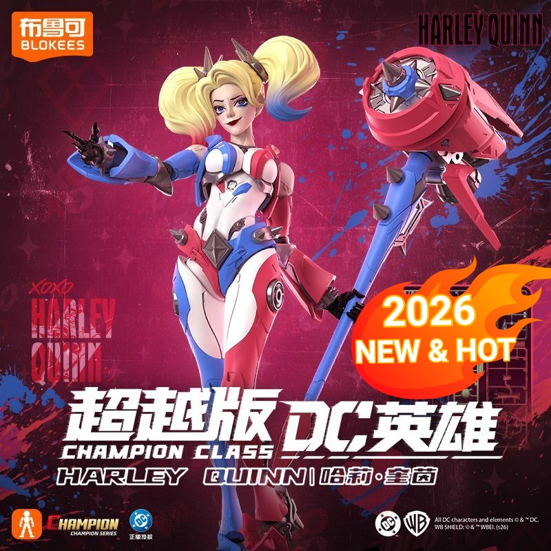 Blokees DC Champion Class 04 H – обзор и цена Model Kit Harley Quinn