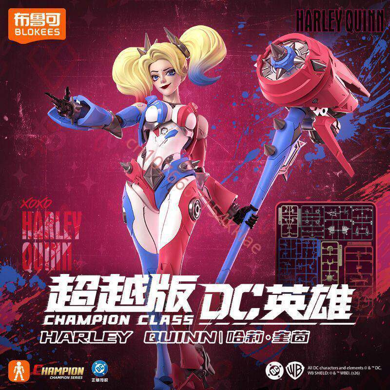 Original Blokees DC Champion C – обзор и цена Model Kit Harley Quinn