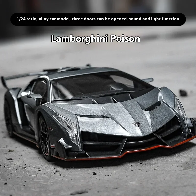1:24 Lamborghini Poison Veneno – обзор и цена Model Kit Lamborghini