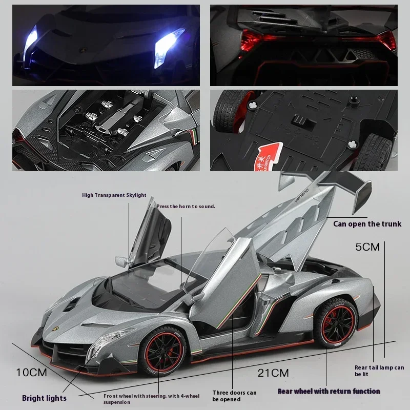 1:24 Lamborghini Poison Veneno – обзор и цена Model Kit Lamborghini