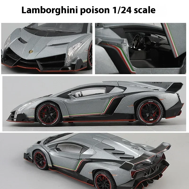 1:24 Lamborghini Poison Veneno – обзор и цена Model Kit Lamborghini
