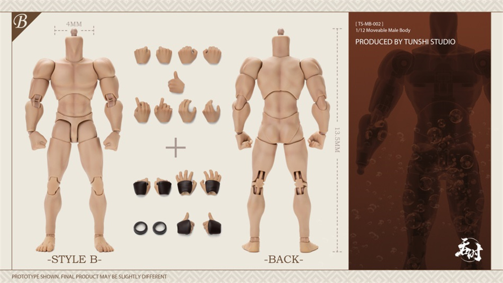 TUNSHI STUDIO TS-MB-001/002 1/ – обзор и цена Model Kit Joints