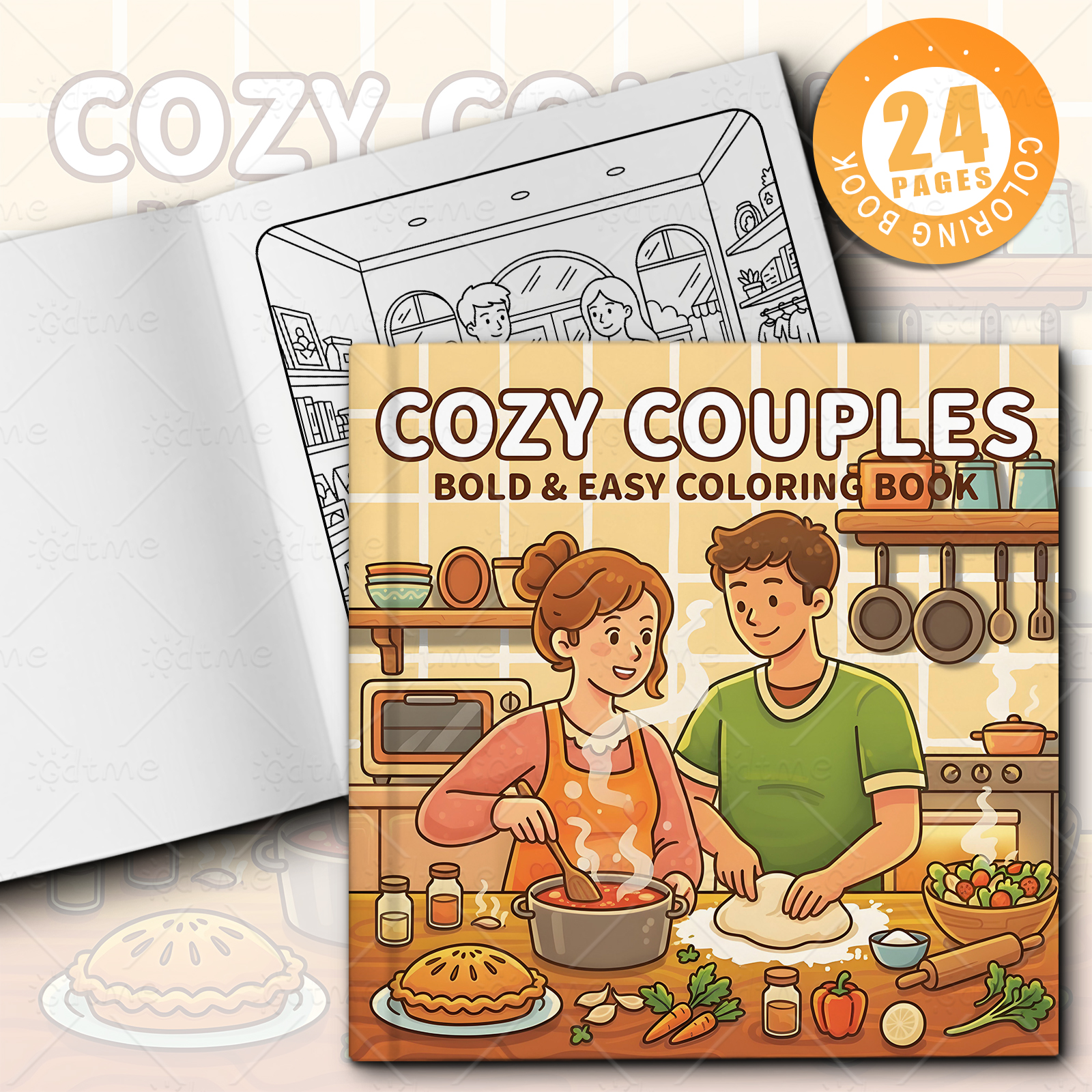 COZY COUPLES Bold-easy Pattern – обзор и цена Model Kit Quick