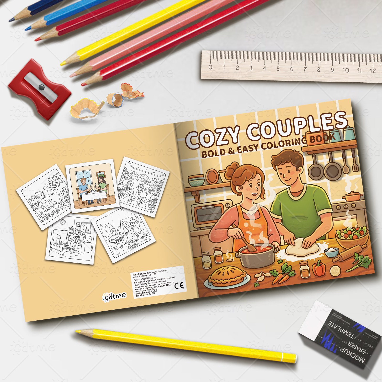 COZY COUPLES Bold-easy Pattern – обзор и цена Model Kit Quick