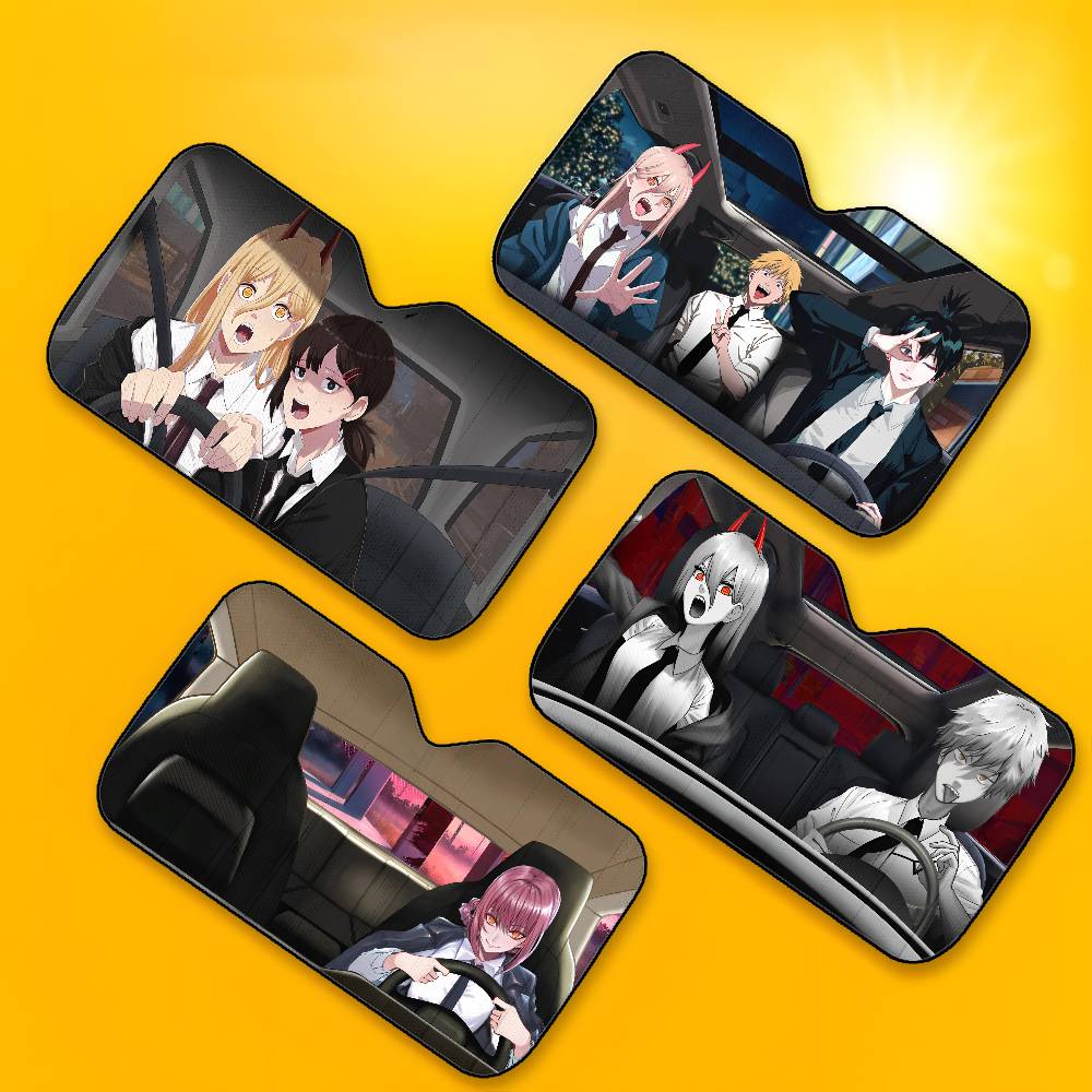 C-Chainsaw Man Anime Car SunSh – обзор и цена Model Kit Chainsaw Man