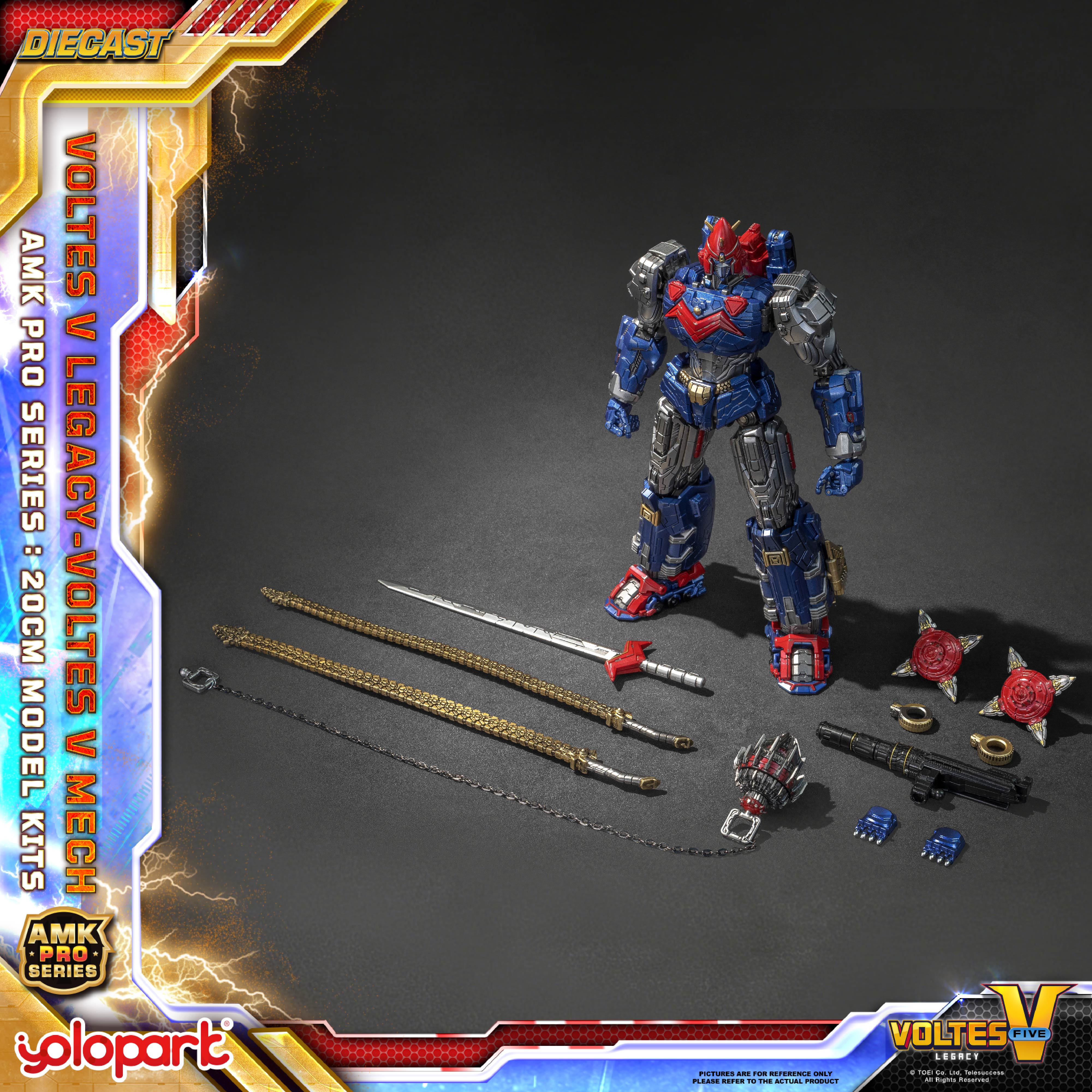 YOLOPARK AMK PRO Series Voltes – обзор и цена Model Kit Yolopark