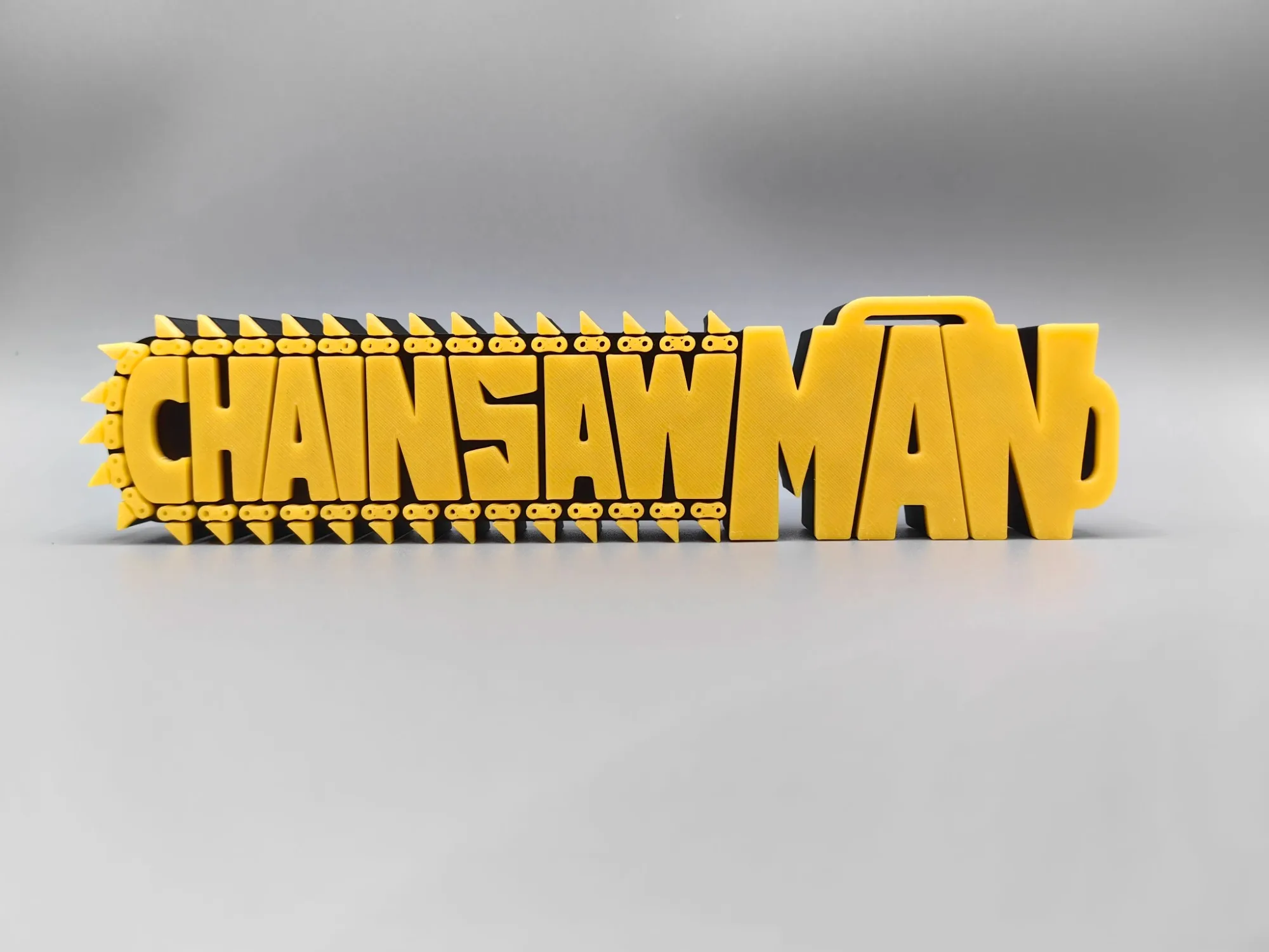 Anime Chainsaw Man 3D Logo Mod – обзор и цена Model Kit Chainsaw Man