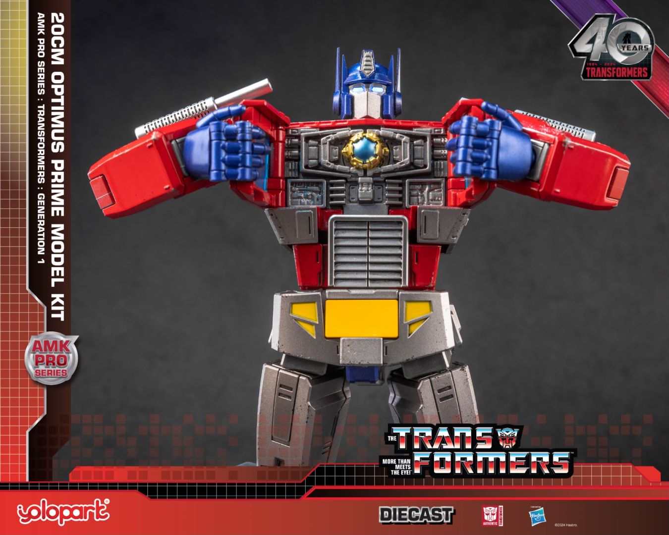 YOLOPARK Transformers Optimus  – обзор и цена Model Kit Yolopark