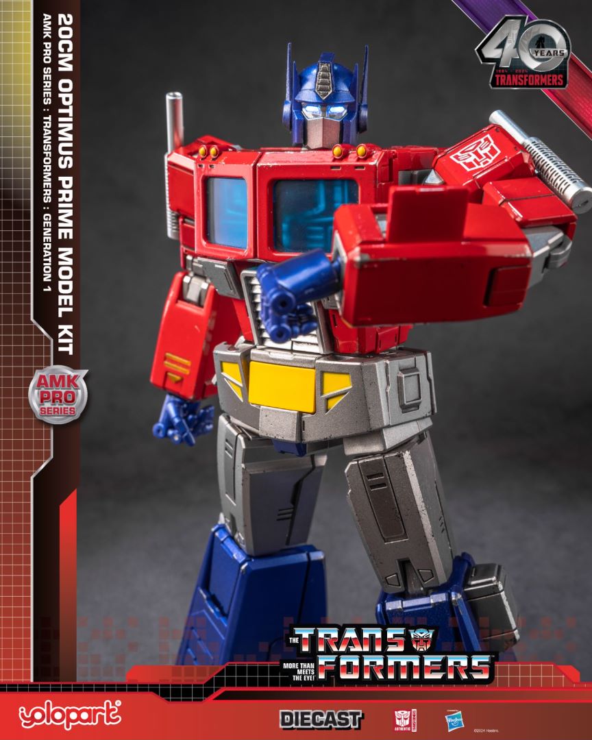 YOLOPARK Transformers Optimus  – обзор и цена Model Kit Yolopark