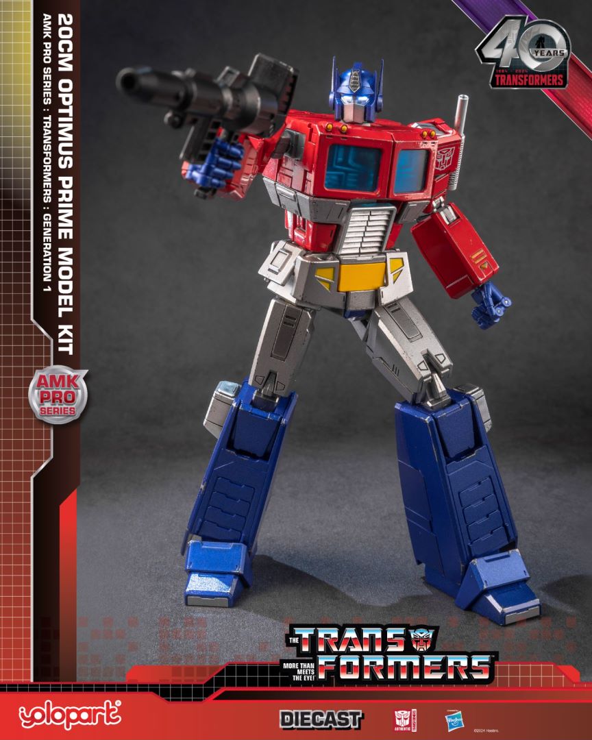 YOLOPARK Transformers Optimus  – обзор и цена Model Kit Yolopark