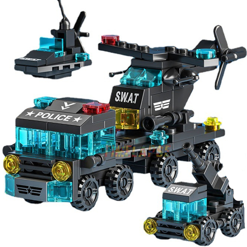 6in1 NEW Special Police Tow Tr – обзор и цена Model Kit Lamborghini
