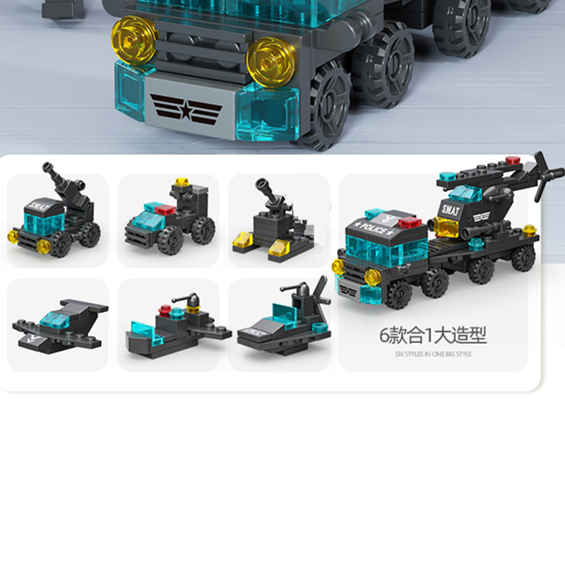 6in1 NEW Special Police Tow Tr – обзор и цена Model Kit Lamborghini