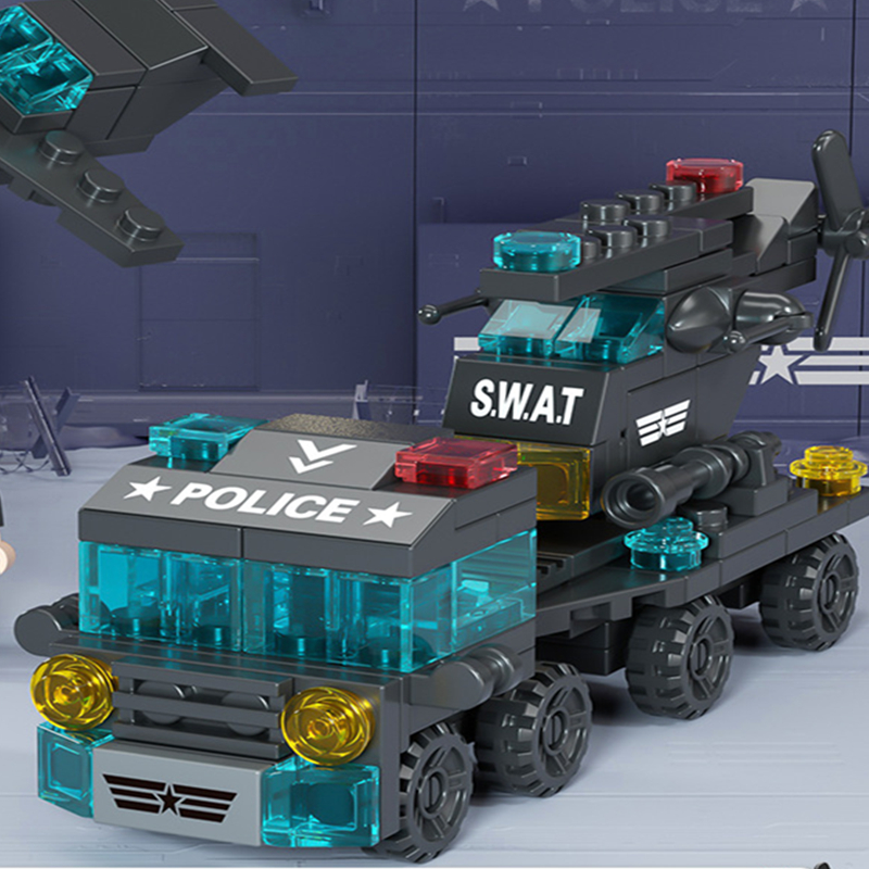 6in1 NEW Special Police Tow Tr – обзор и цена Model Kit Lamborghini