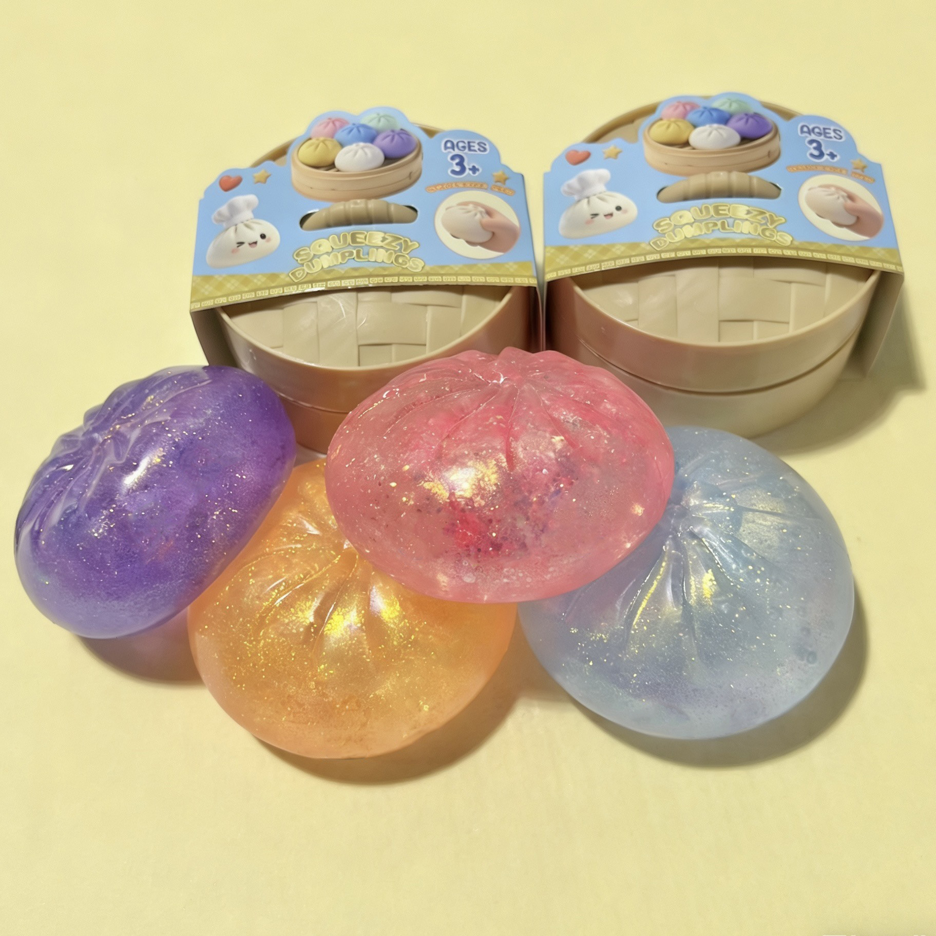 Glitter Dumpling Squishy Bead  – обзор и цена Model Kitchen Set