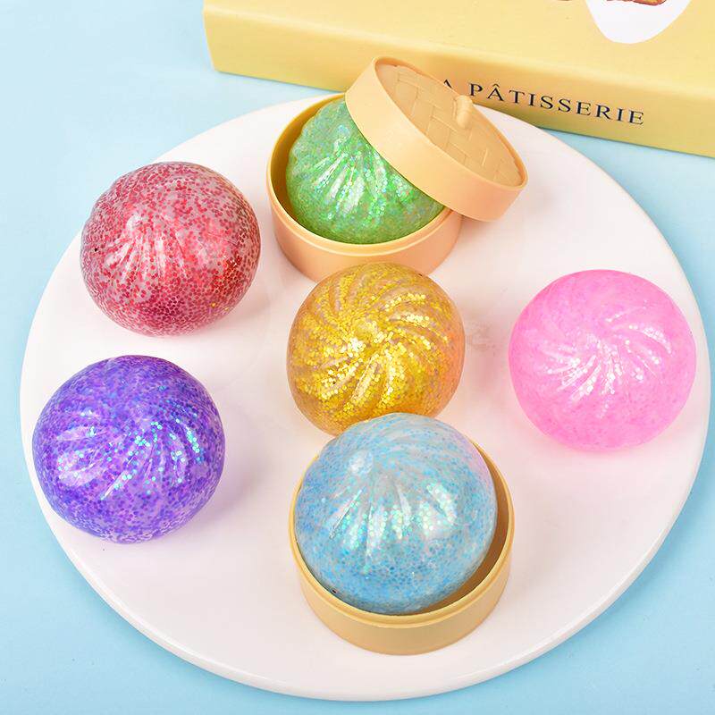 Glitter Dumpling Squishy Bead  – обзор и цена Model Kitchen Set