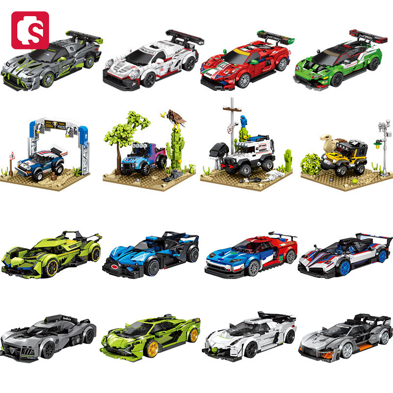 SEMBO Sports Car Building Bloc – обзор и цена Model Kit Lamborghini