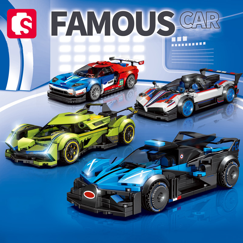 SEMBO Sports Car Building Bloc – обзор и цена Model Kit Lamborghini