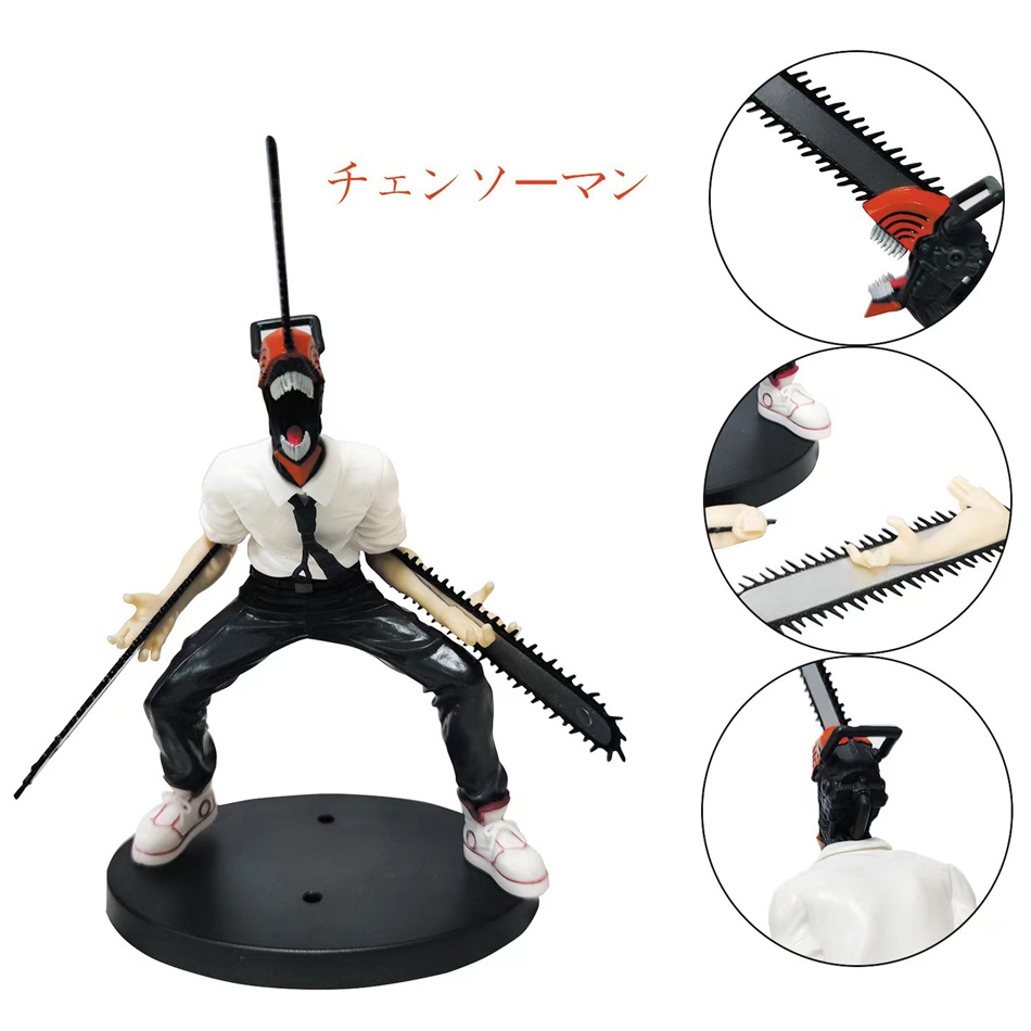 Chainsaw Man Anime Three Figur – обзор и цена Model Kit Chainsaw Man