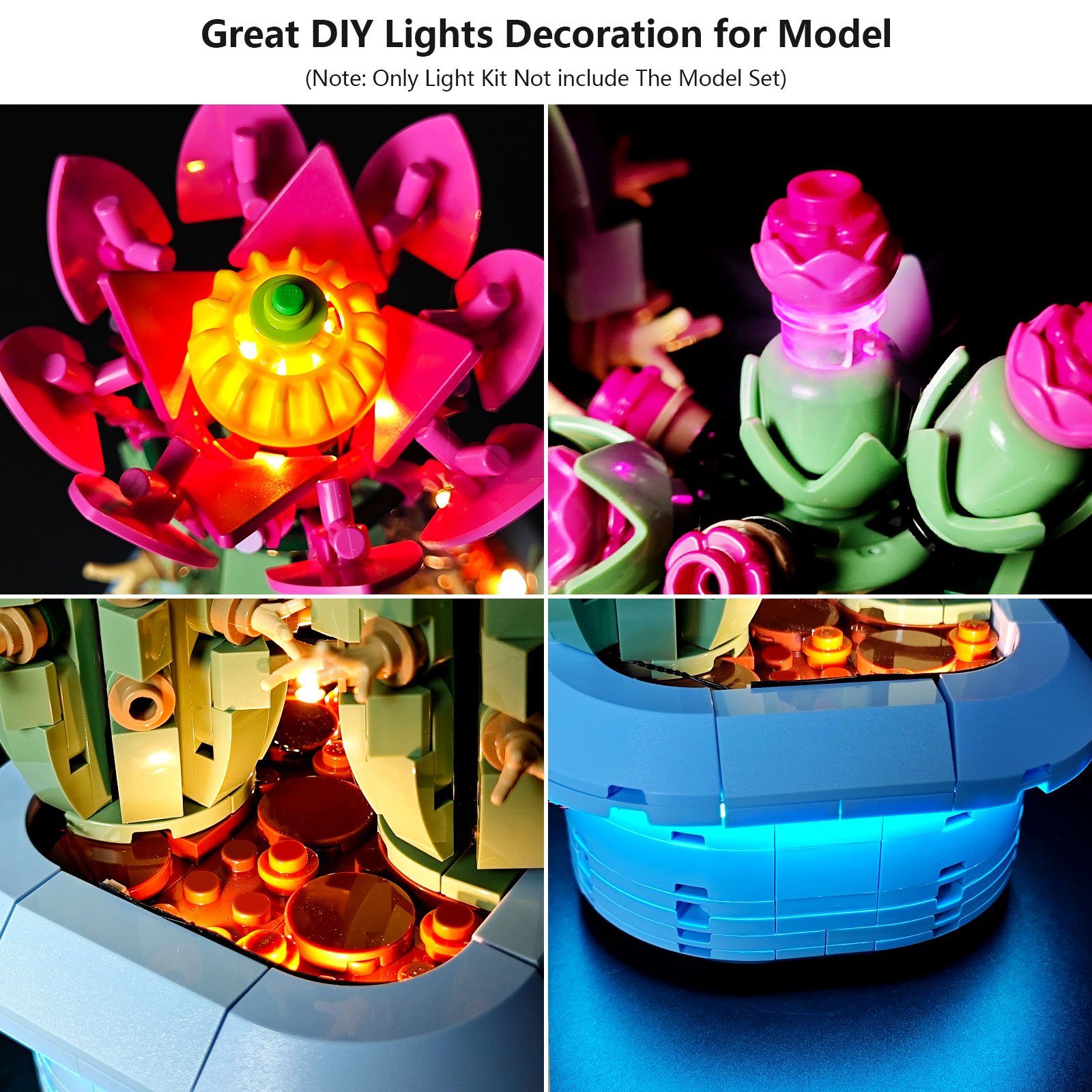 LYBMTWF LED Lighting Kit Compa – обзор и цена Model Kit Walmart