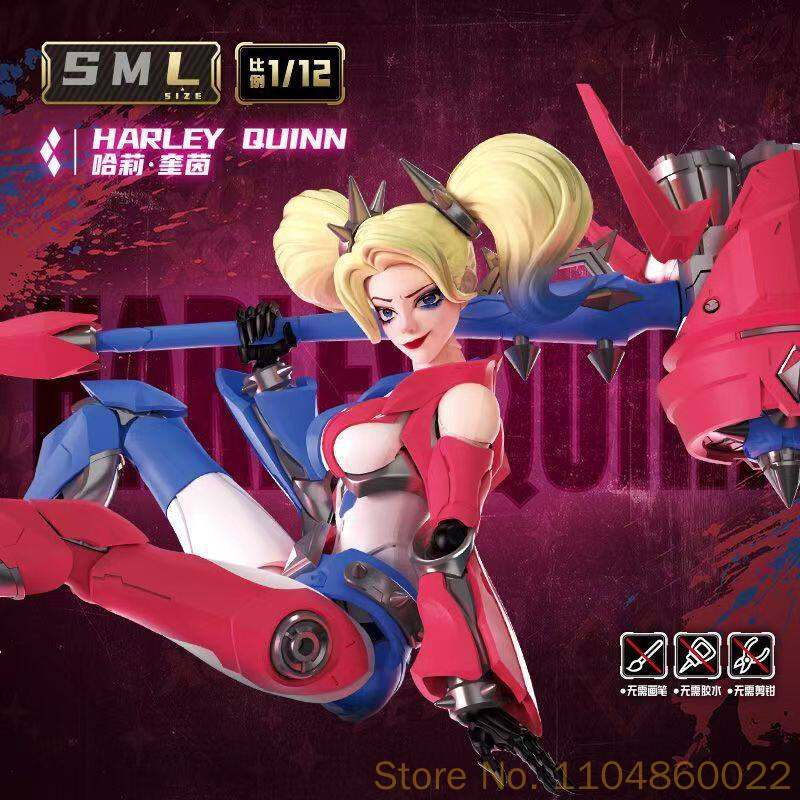 Original Blokees DC Champion C – обзор и цена Model Kit Harley Quinn