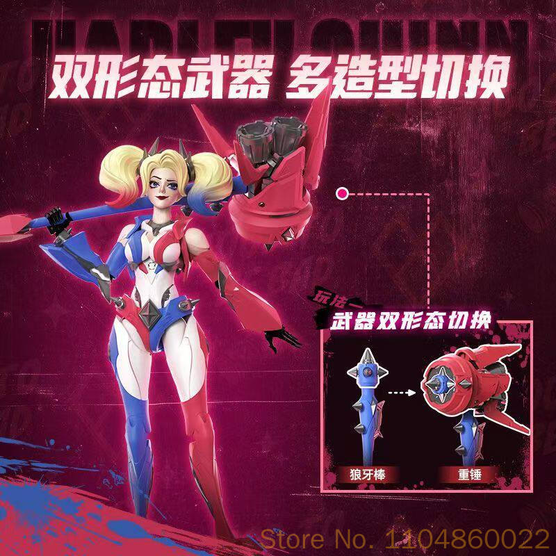 Original Blokees DC Champion C – обзор и цена Model Kit Harley Quinn
