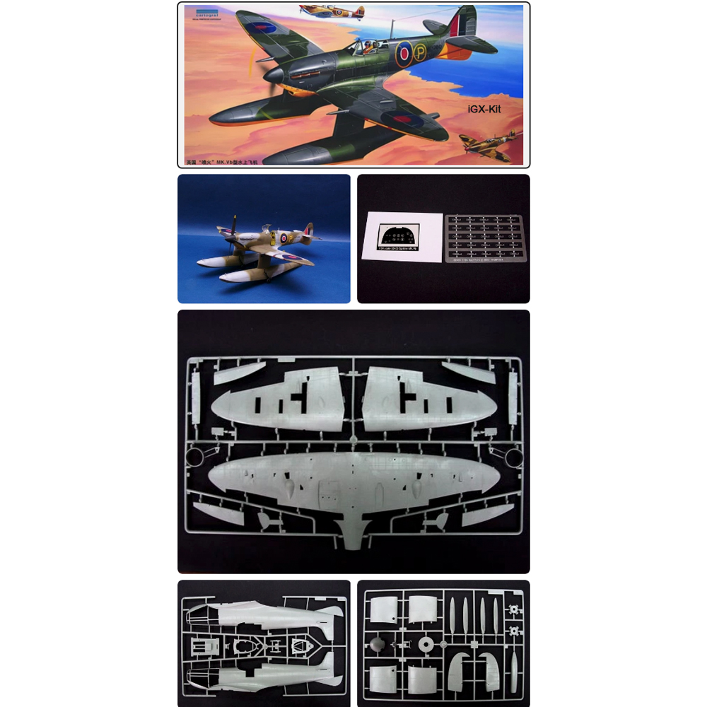 Trumpeter 02404 1/24 Scale Sup – обзор и цена Model Kit Spitfire