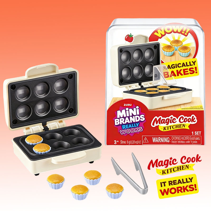 ZURU Mini Brands Magic Cook Ki – обзор и цена Model Kitchen Set