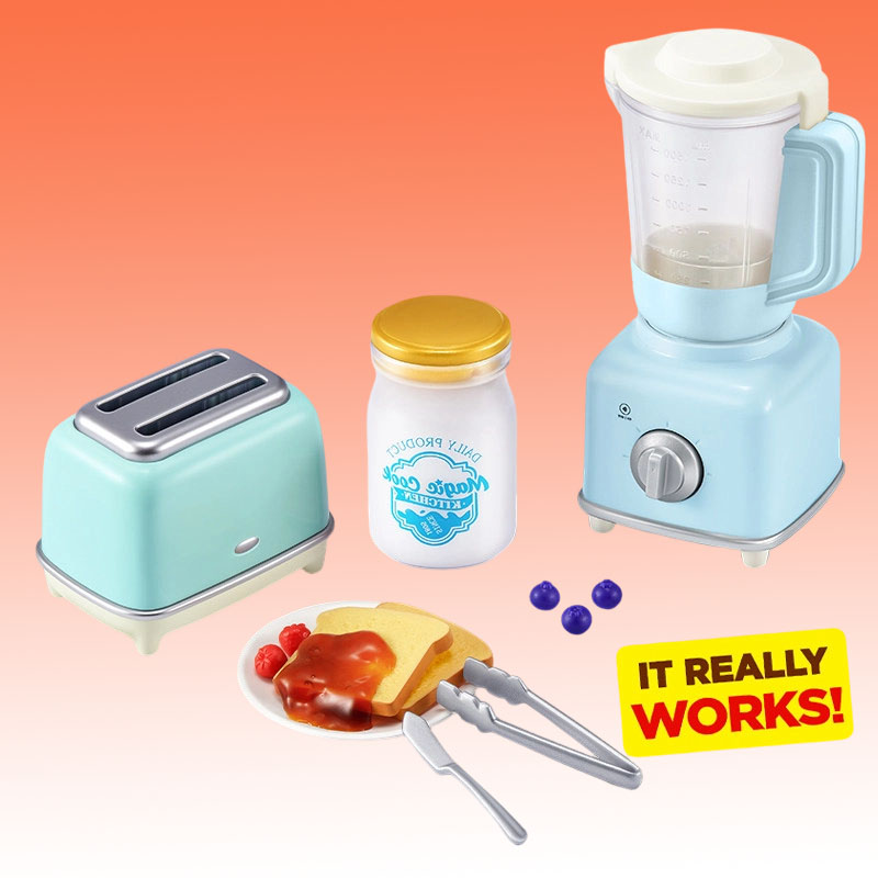 ZURU Mini Brands Magic Cook Ki – обзор и цена Model Kitchen Set
