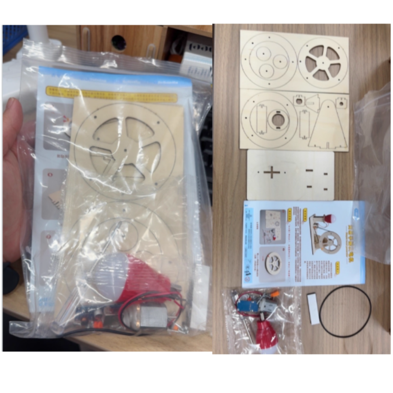 Mini DIY Hand Crank Generator  – обзор и цена Model Kit Walmart