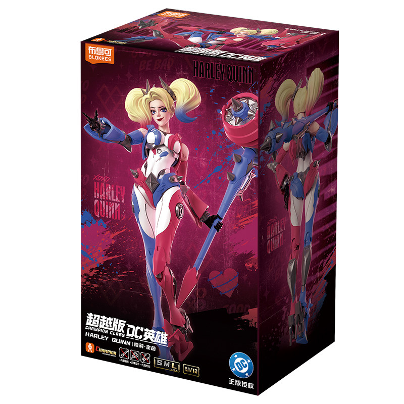 Genuine Blokees DC Heroes Beyo – обзор и цена Model Kit Harley Quinn