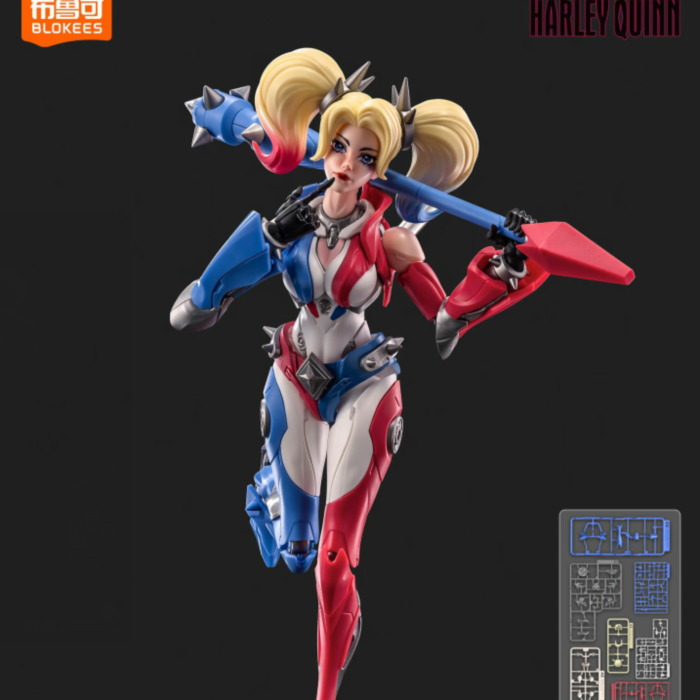 Genuine Blokees DC Heroes Beyo – обзор и цена Model Kit Harley Quinn