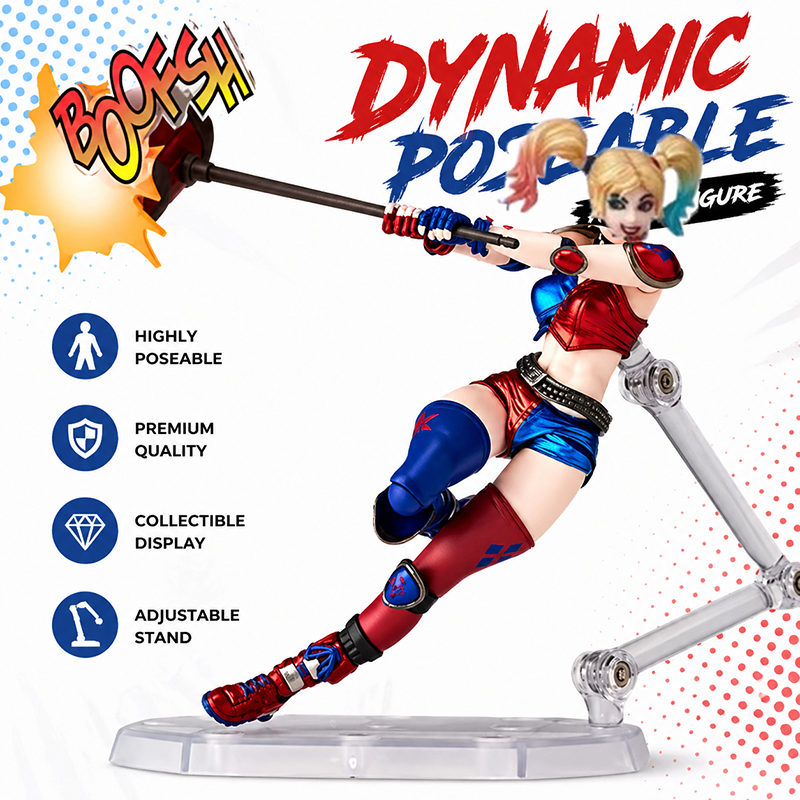 15cm Harley Quinn Action Figur – обзор и цена Model Kit Harley Quinn