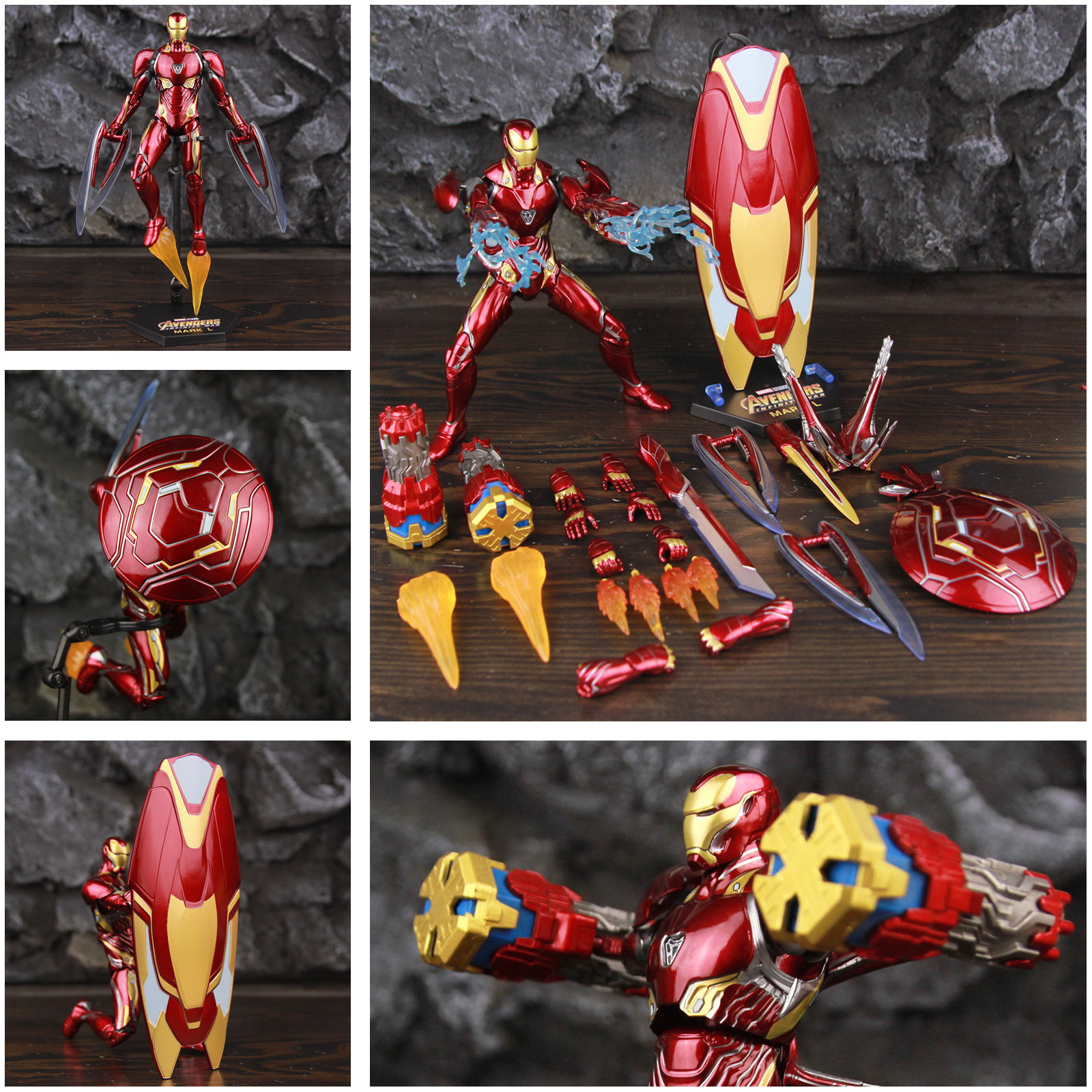 ZD Toys Deluxe Ironman Mark L  – обзор и цена Model Kit Iron Man Mark 50