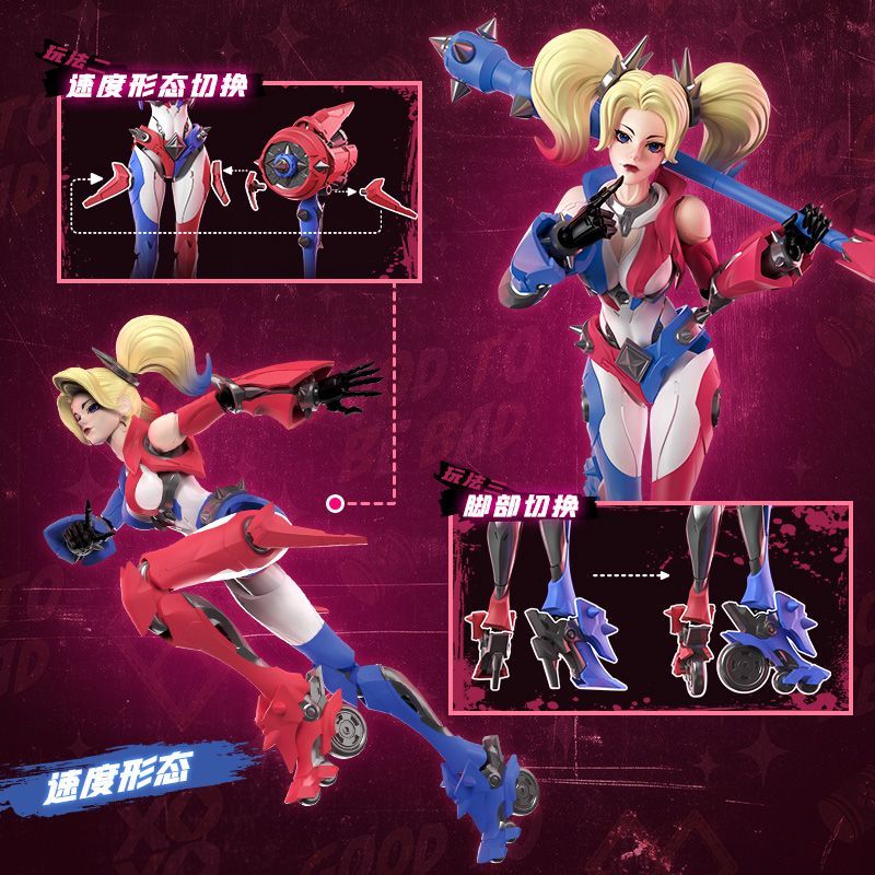 Blokees Original DC Champion C – обзор и цена Model Kit Harley Quinn
