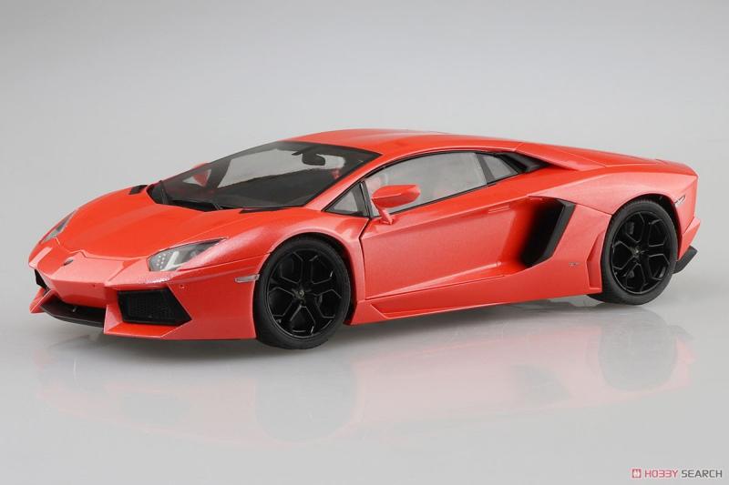 Aoshima 06201-3 Static Assembl – обзор и цена Model Kit Lamborghini