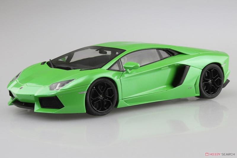Aoshima 06201-3 Static Assembl – обзор и цена Model Kit Lamborghini