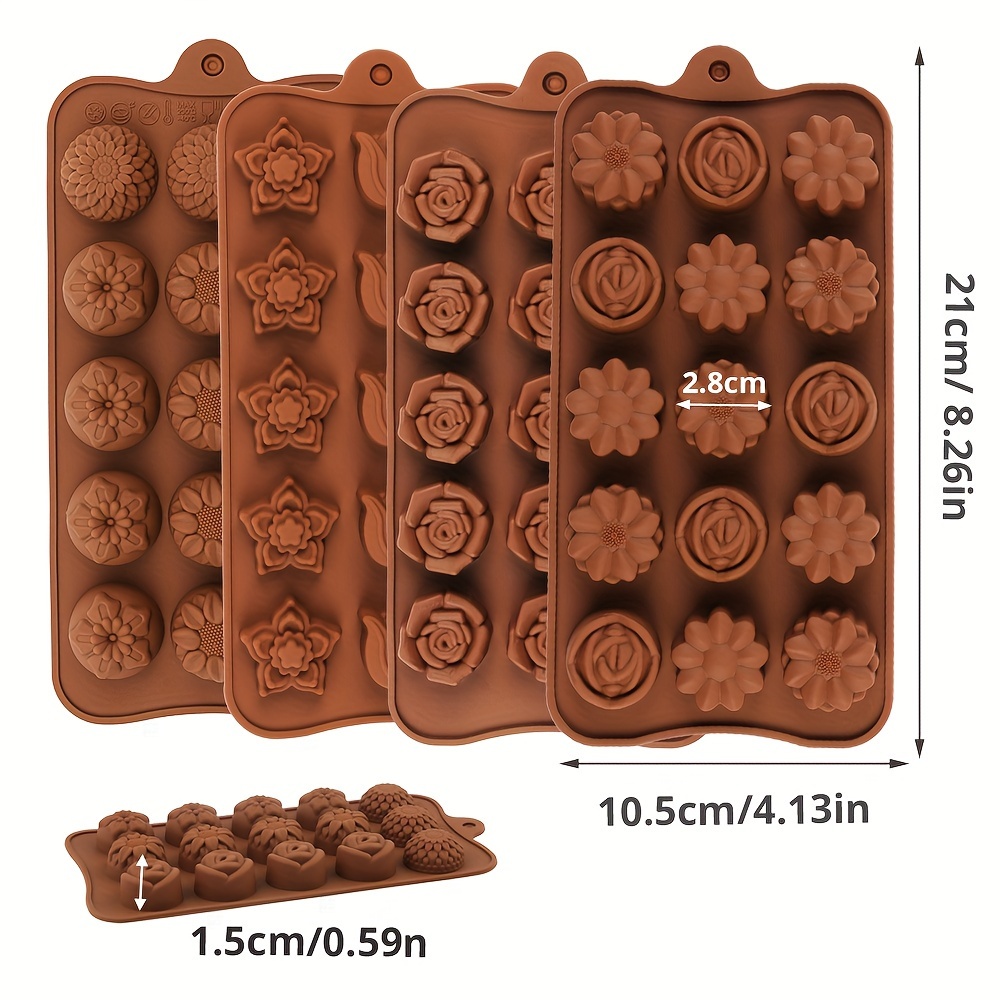 4 Flower-Shaped Chocolate Cand – обзор и цена Model Kitchen Set