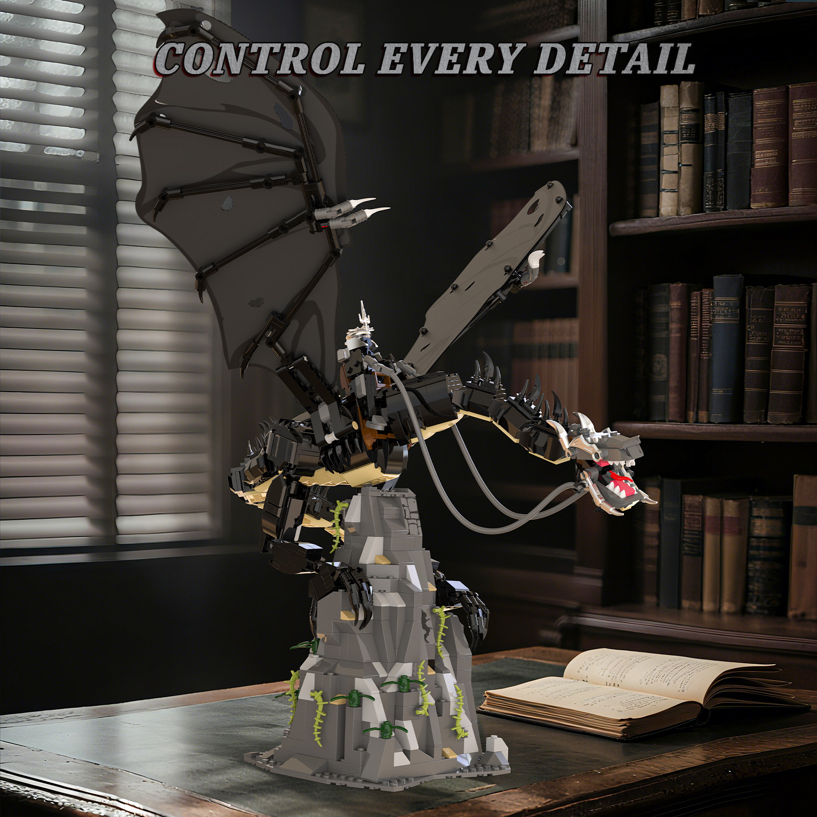 1361pcs Witch King Fell Beast  – обзор и цена Model Kit Walmart
