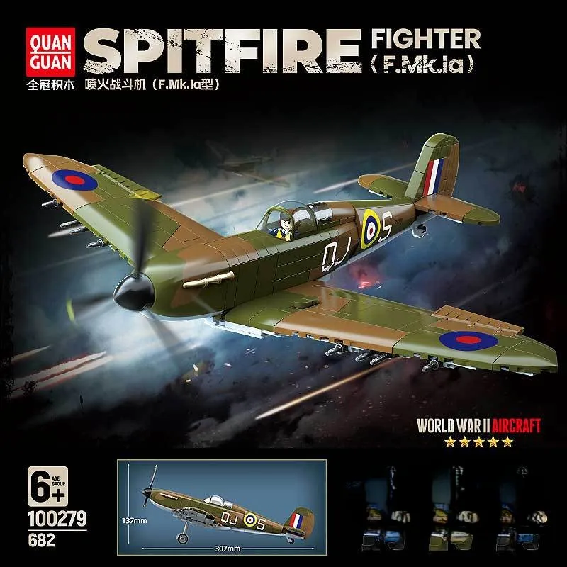 UK Spitfire Fighter Military P – обзор и цена Model Kit Spitfire