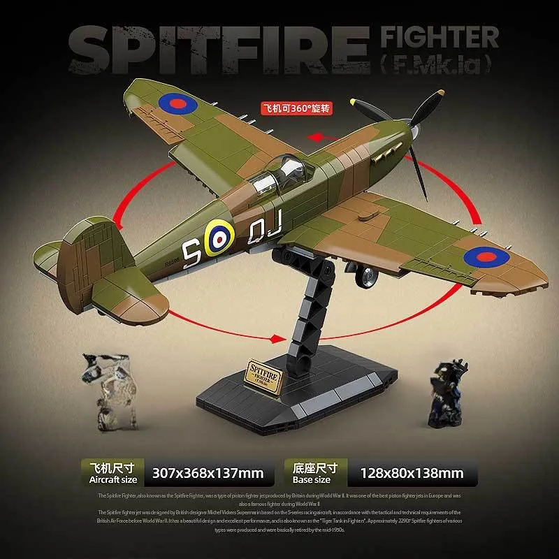 UK Spitfire Fighter Military P – обзор и цена Model Kit Spitfire