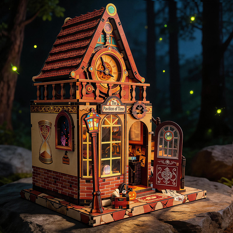 New Wooden Dollhouse Time Pavi – обзор и цена Model Kit Walmart