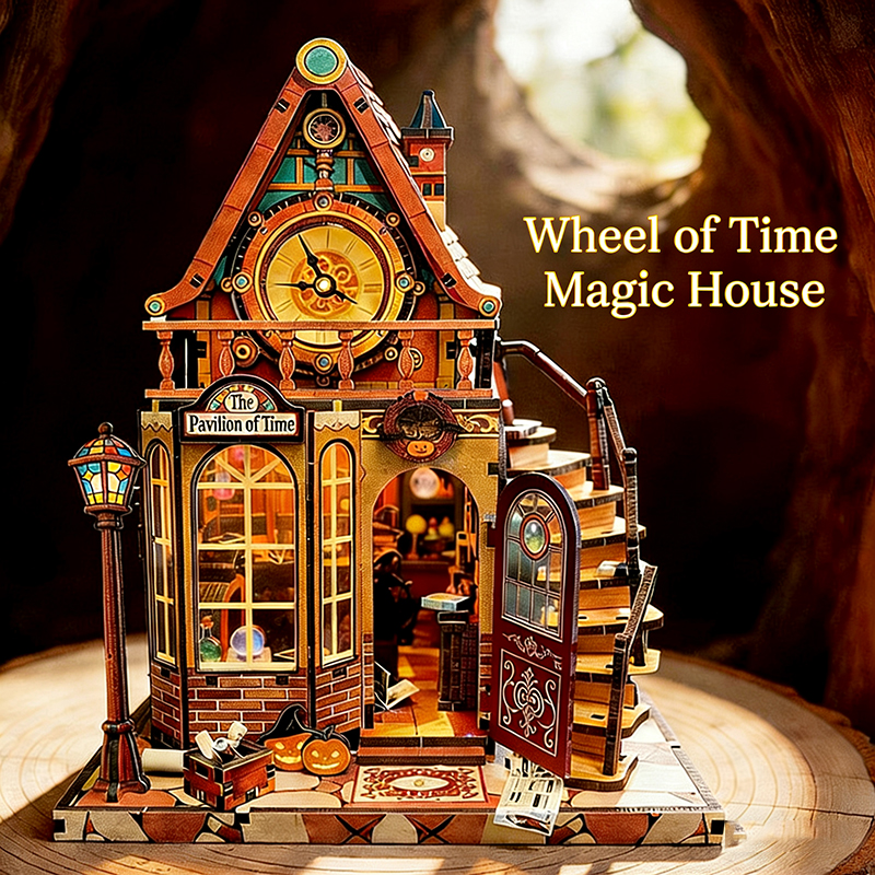 New Wooden Dollhouse Time Pavi – обзор и цена Model Kit Walmart
