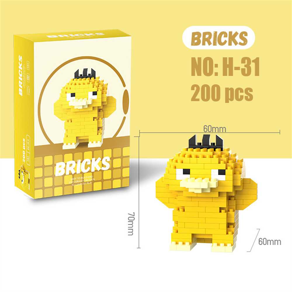 Pokemon Micro Building Blocks  – обзор и цена Model Kit Walmart