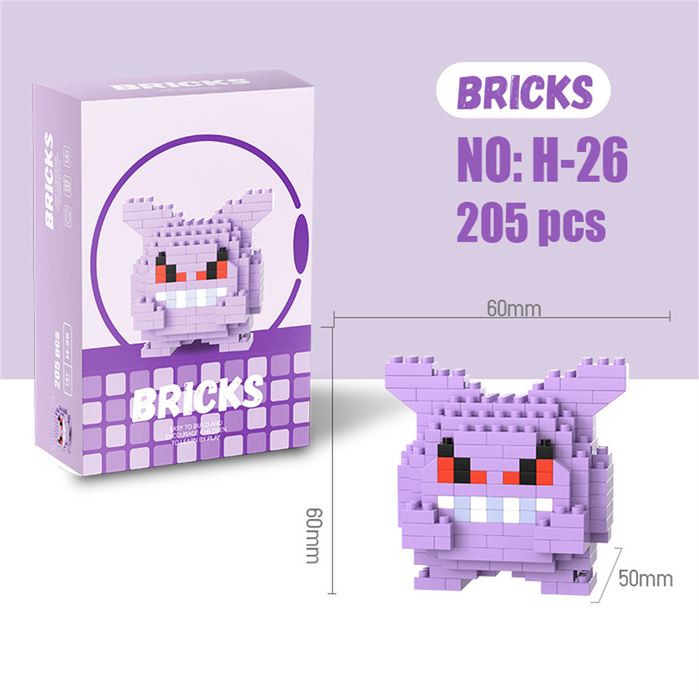 Pokemon Micro Building Blocks  – обзор и цена Model Kit Walmart