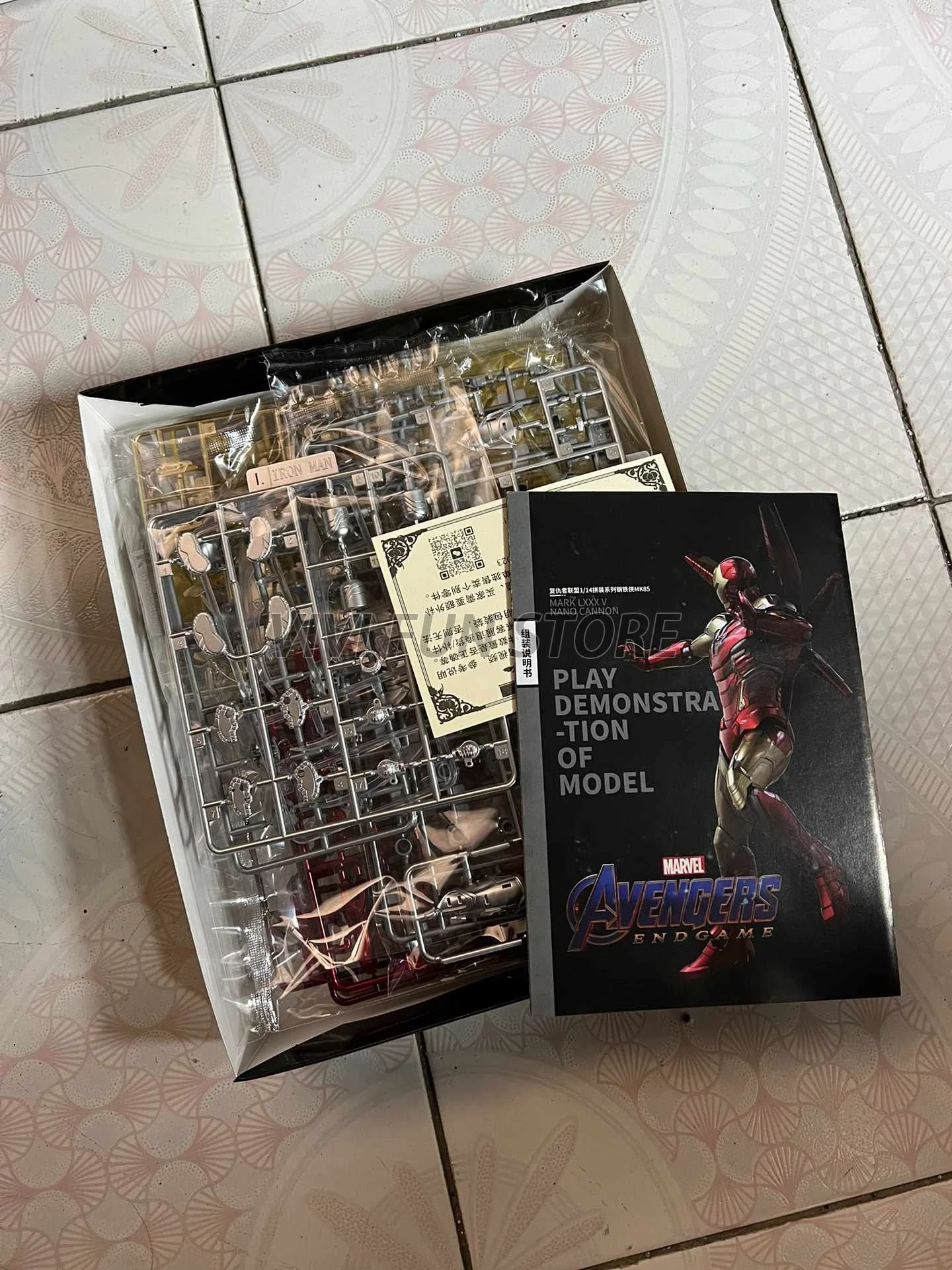 In Stock MORSTORM Avengers:End – обзор и цена Model Kit Iron Man Mark 50